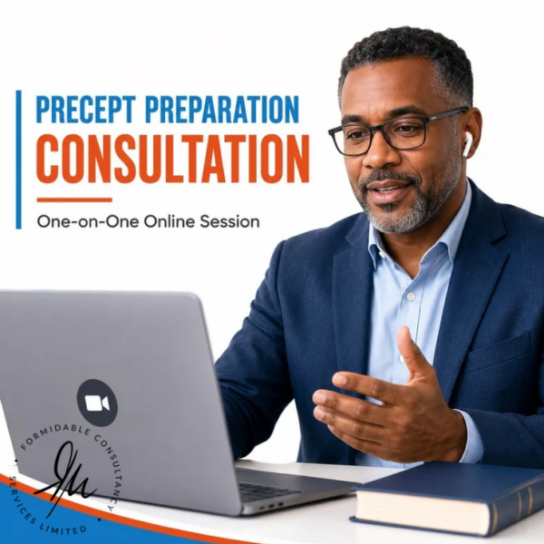 Precept Preparation Consultation – One-on-One Online Session